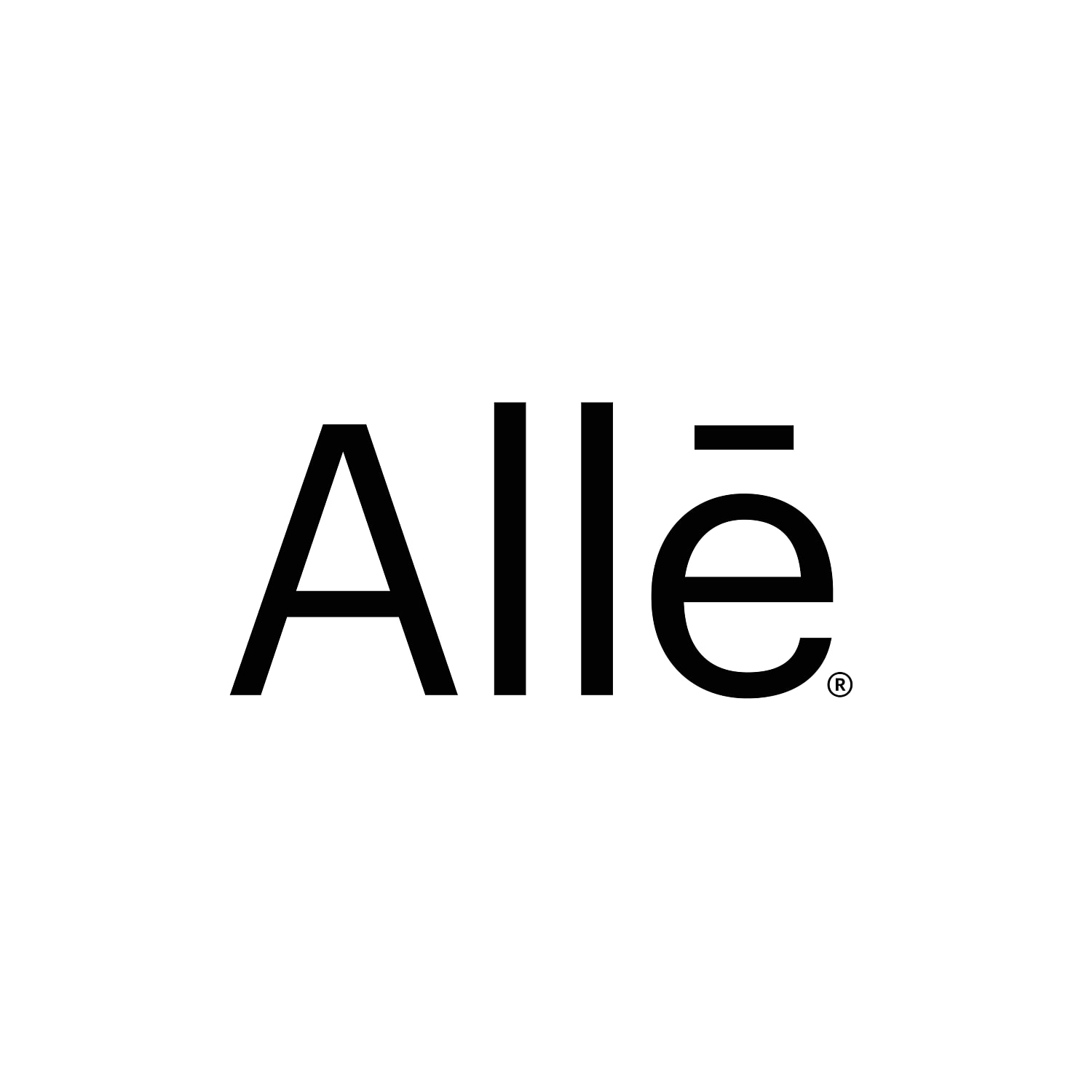 Allé logo on white background
