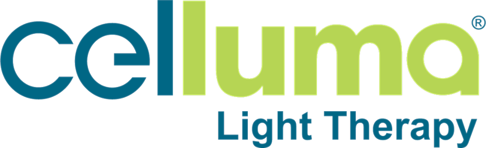 Celluma light therapy logo design.